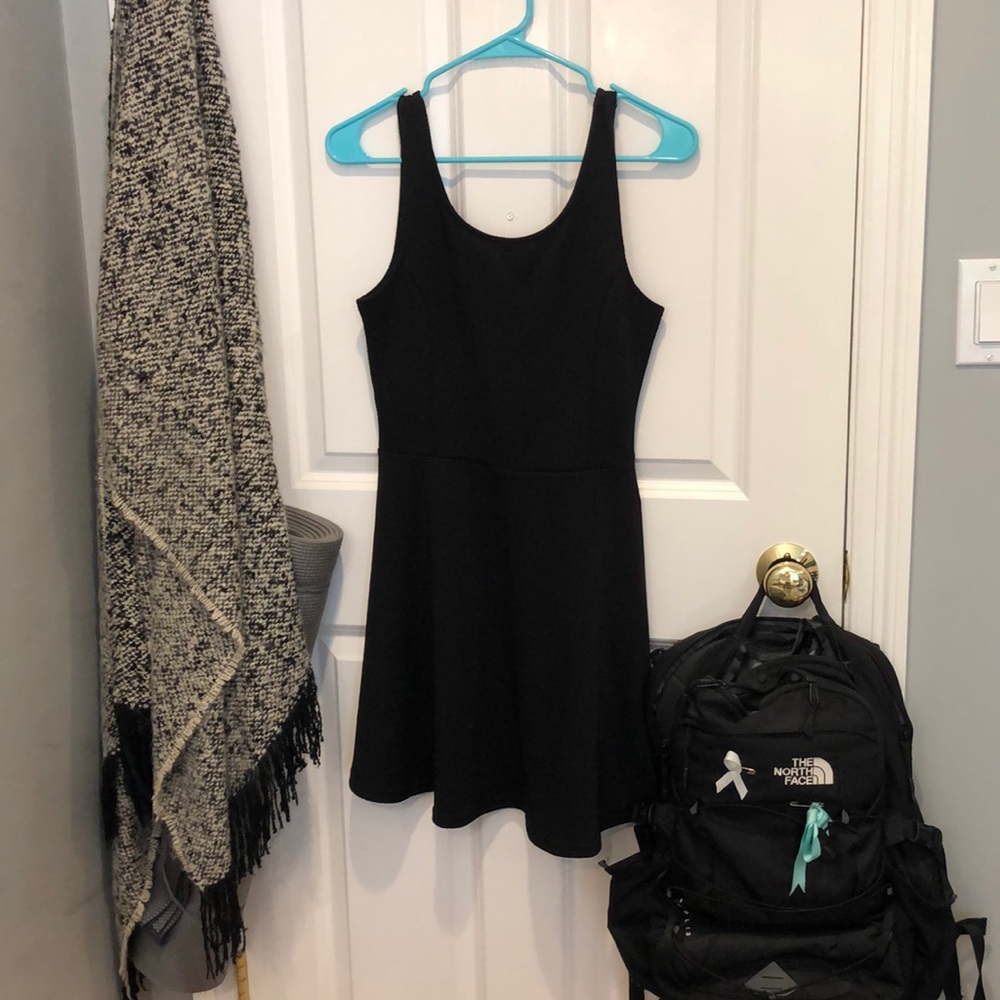 black dress
